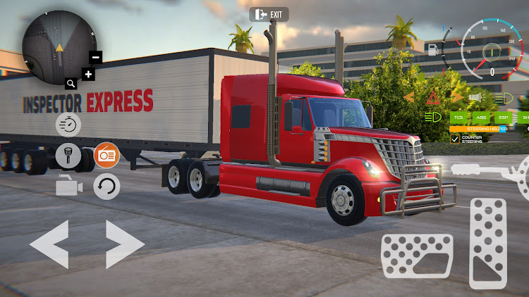 #2. USA Truck Car Driving Sim (Android) By: Inspector Studios