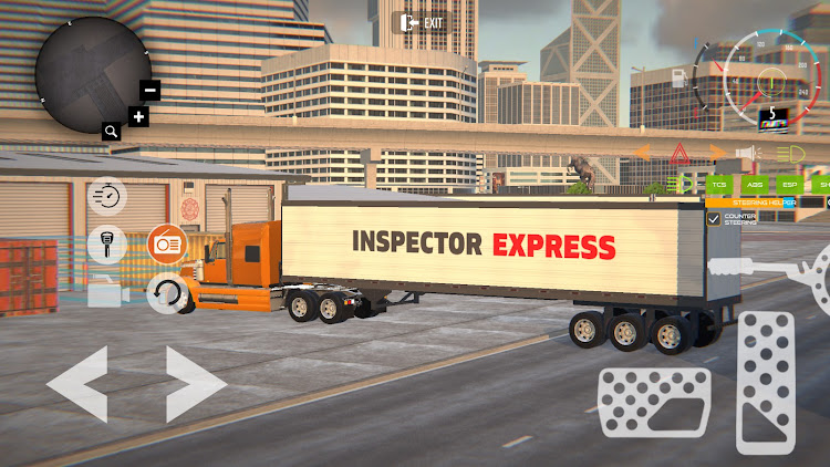 #6. USA Truck Car Driving Sim (Android) By: Inspector Studios