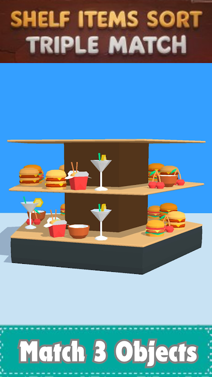 #5. Shelf Items Sort: Triple Match (Android) By: Day Dreamers