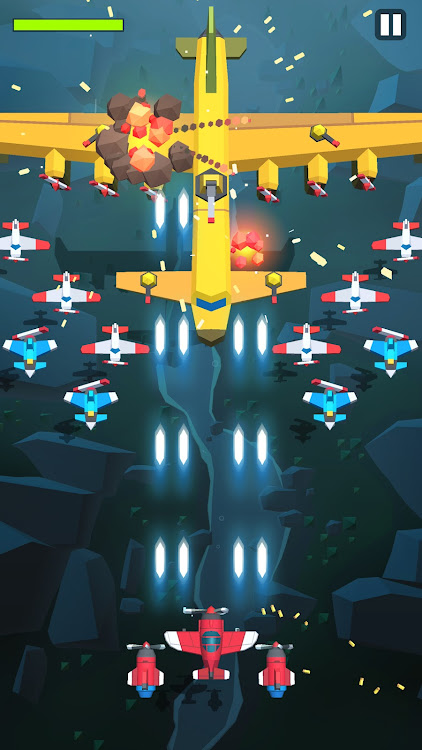 #5. Burning Sky VIP (Android) By: SHMUP Games