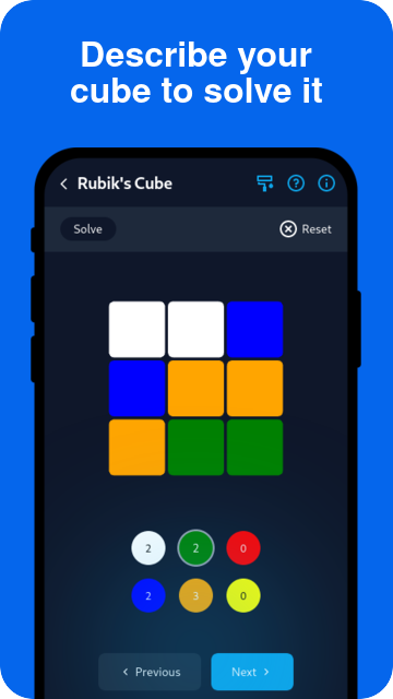 #2. Cube Solver Premium (Android) By: JeffProd