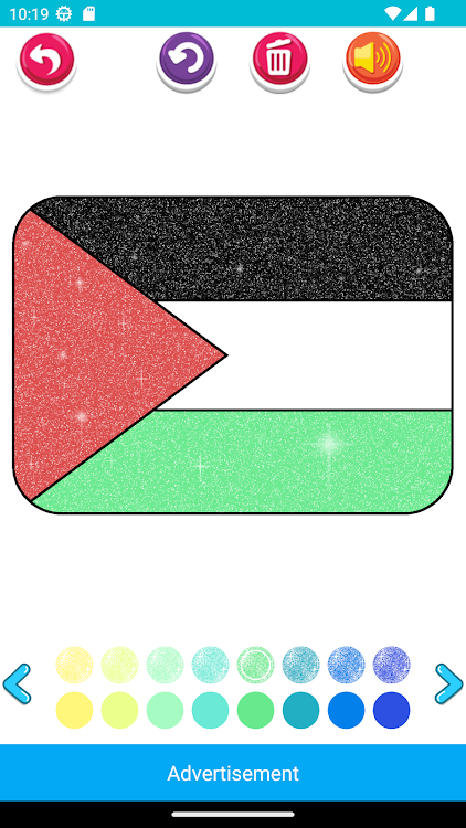 #4. Coloring Arab Country Flags (Android) By: Nurlaela