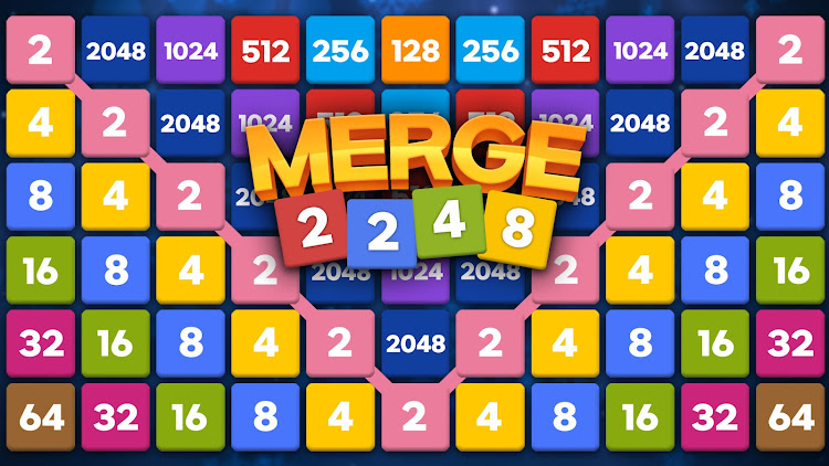 #8. Merge 2248: Link Number Puzzle (Android) By: SUPERBOX Inc