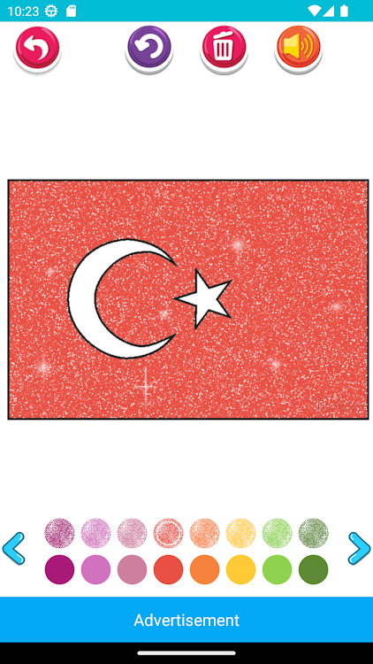 #5. Coloring Arab Country Flags (Android) By: Nurlaela