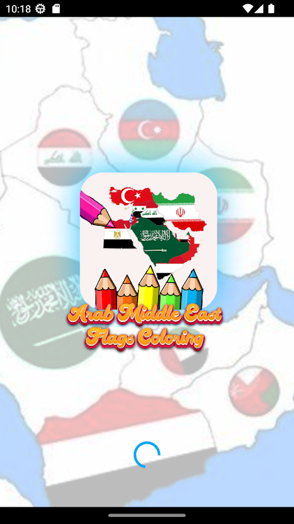 #7. Coloring Arab Country Flags (Android) By: Nurlaela