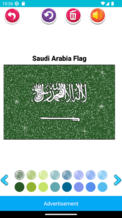 #6. Coloring Arab Country Flags (Android) By: Nurlaela