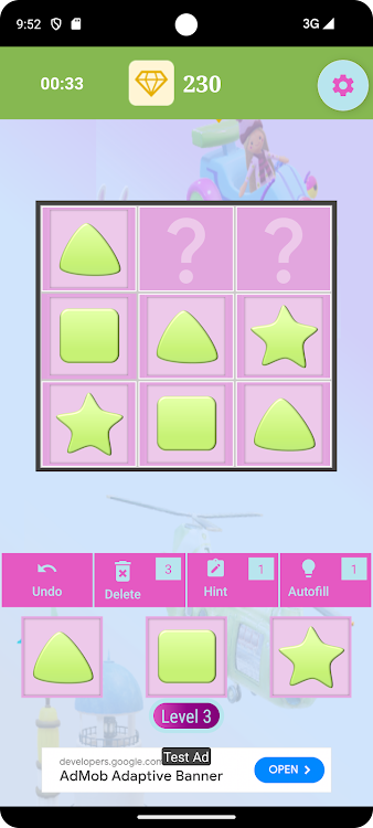 #6. Sudoku - Starter Sudoku Puzzle (Android) By: SPSN Tech