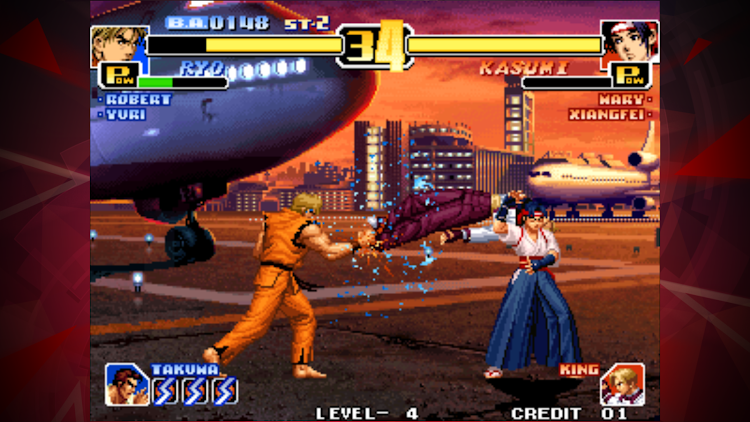 #4. KOF '99 ACA NEOGEO (Android) By: SNK CORPORATION