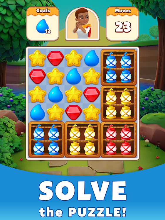 #9. Treasure Party: Puzzle Fun! (Android) By: PlayQ Inc