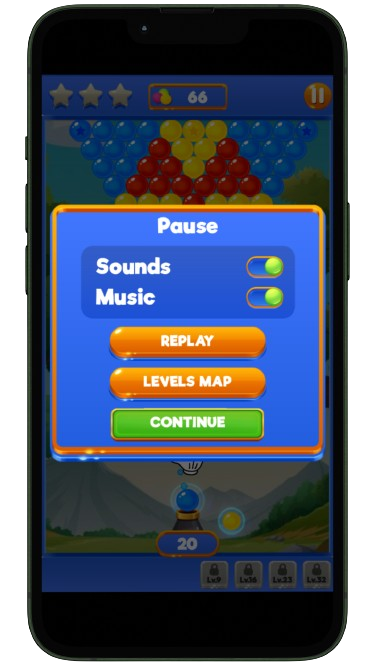 #5. Bubble Pop Shooter (Android) By: UZI007