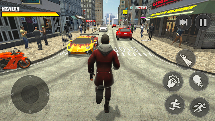 #3. Gangster Grand City Crime Wars (Android) By: GamersMania