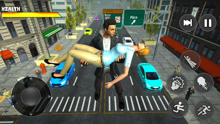 #6. Gangster Grand City Crime Wars (Android) By: GamersMania