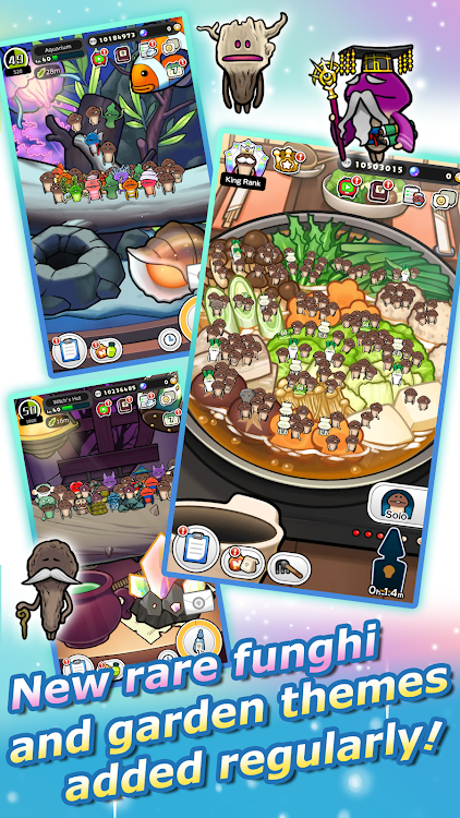 #6. Everyone's Mushroom Garden (Android) By: BEEWORKS GAMES