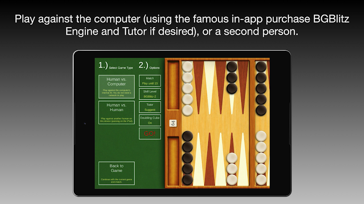 #2. True Backgammon (Android) By: CompuLab, Markus Gömmel