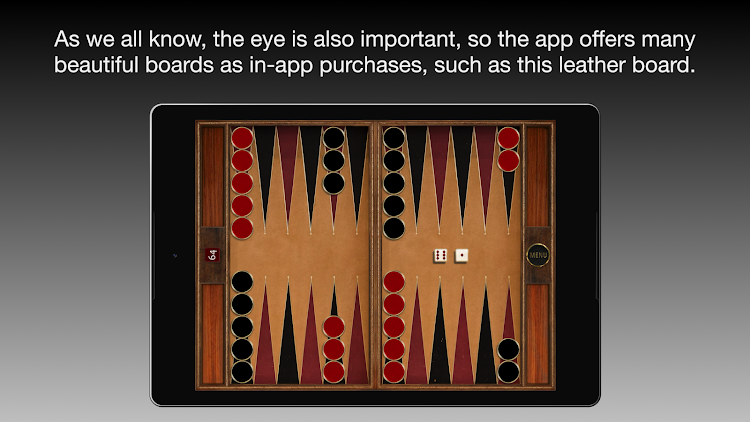 #8. True Backgammon (Android) By: CompuLab, Markus Gömmel