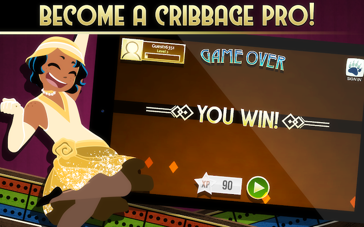 #5. Cribbage Royale (Android) By: North Sky Games