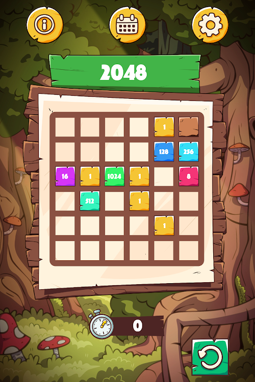 #6. 2048 Today (Android) By: Fisk Games