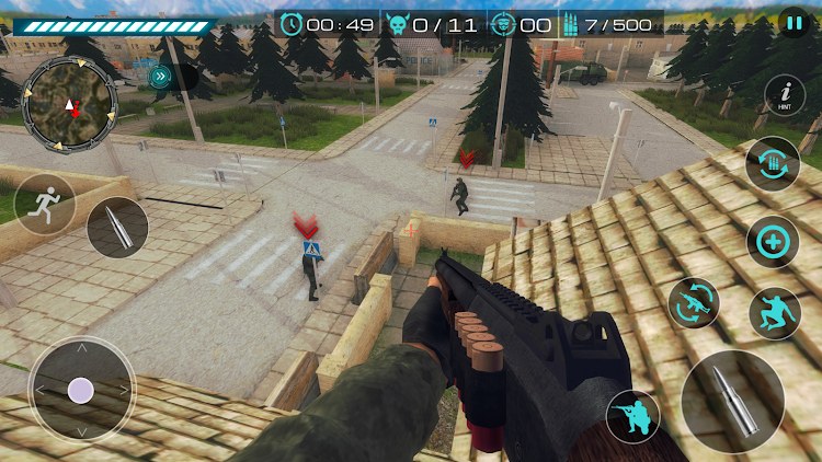 #3. Gun Wars: Fps Shooting Games (Android) By: Section Soft