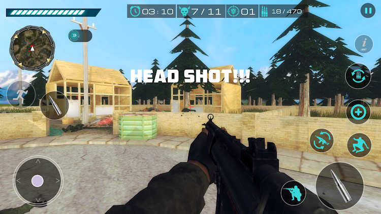 #5. Gun Wars: Fps Shooting Games (Android) By: Section Soft