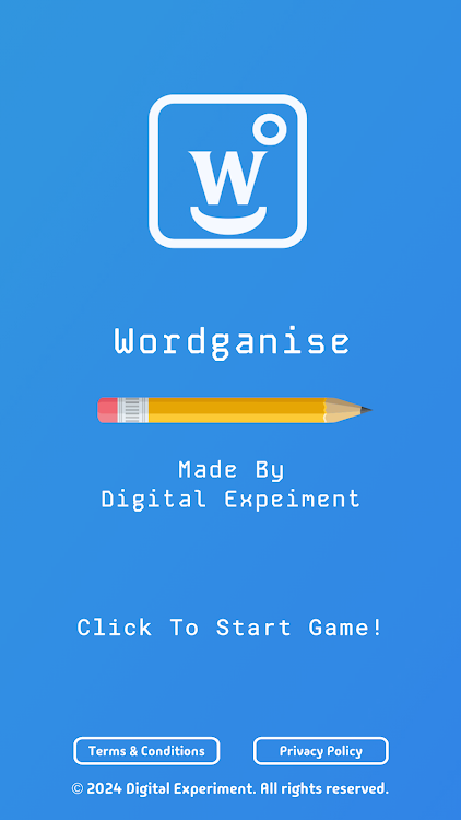 #5. Wordganise (Android) By: Digital Experiment Limited