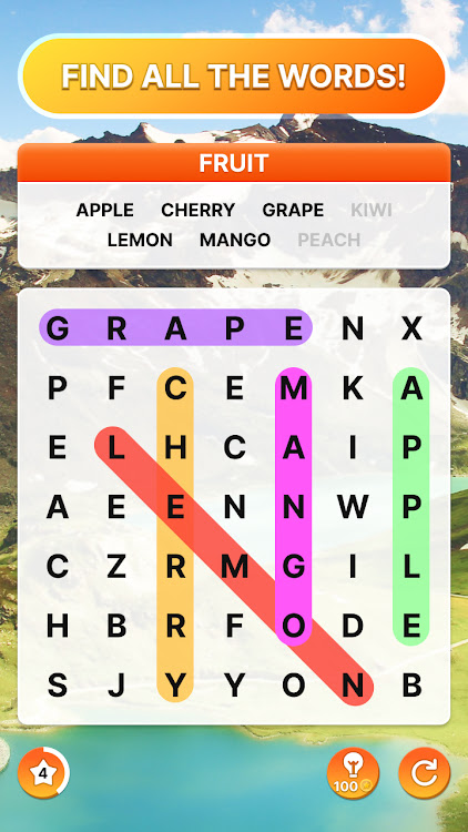 #2. Word Search! (Android) By: Panda Word Puzzle