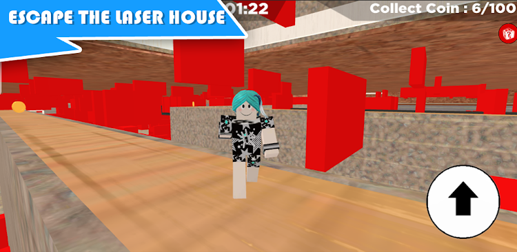 #4. Escape Laser house parkour (Android) By: Zix Dev