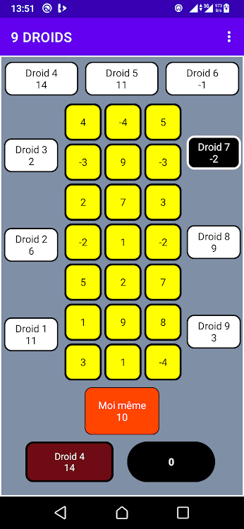 #5. Hum vs Ordi (Android) By: GNAKALE ZOUKOU CLAUDE HENRI CHARLES