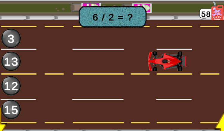 #3. Car Math (Android) By: MaeK