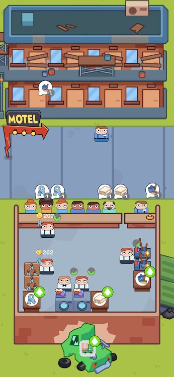 #4. Cozy Hotel: Idle Game (Android) By: uniQore LLC