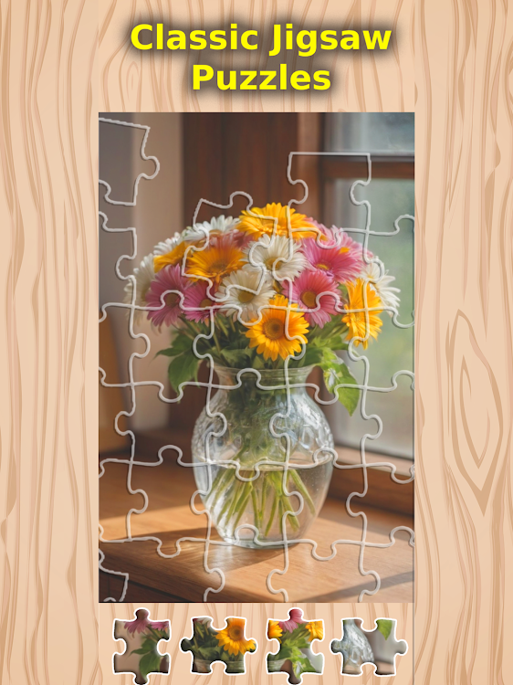 #5. Jigsaw Puzzles: Classic Puzzle (Android) By: Square Photo Editor Apps