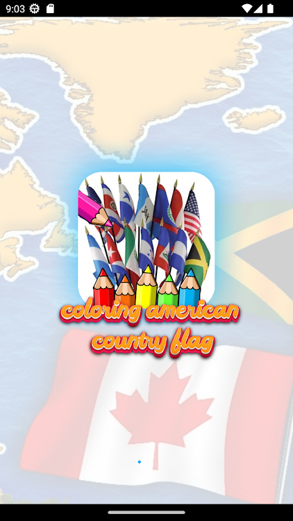 #6. coloring american country flag (Android) By: Nurlaela