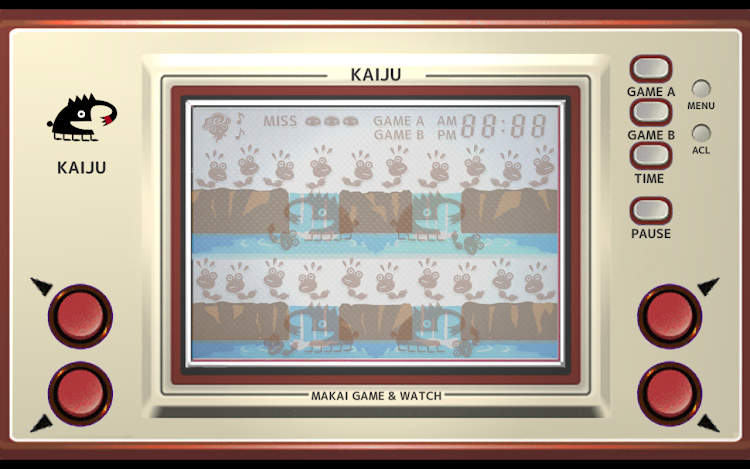 #3. LCD GAME - KAIJU (Android) By: datsuryoku_k