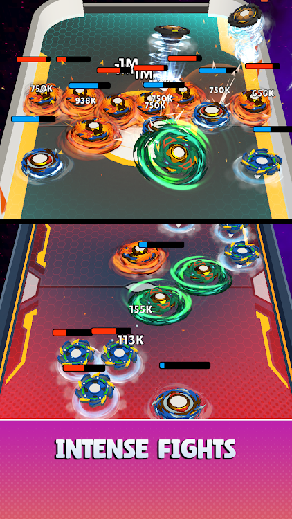 #2. Spinner Infinity: Merge Battle (Android) By: DCD Creative