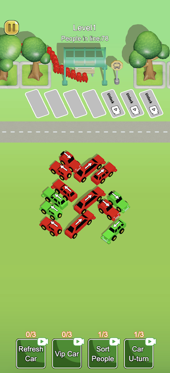 #2. Car Jam Puzzle (Android) By: XT Studio