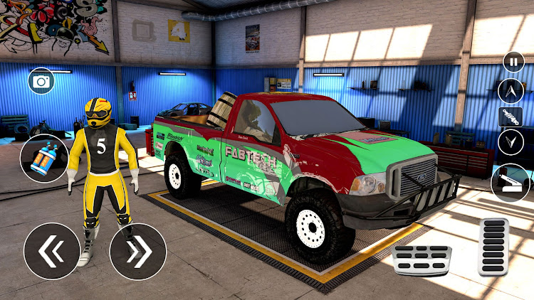 #3. Offroad Pickup Truck Sim Game (Android) By: Oacian Games