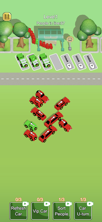 #3. Car Jam Puzzle (Android) By: XT Studio