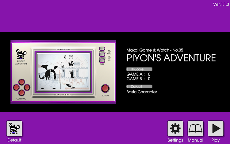 #4. LCD GAME - PIYON'S ADVENTURE (Android) By: datsuryoku_k