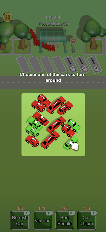 #7. Car Jam Puzzle (Android) By: XT Studio