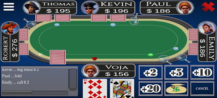 #7. Texas Hold em Poker Trainer (Android) By: droidmaher