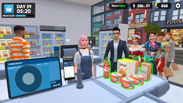 #7. Master Supermarket Manager (Android) By: TheSunStudio