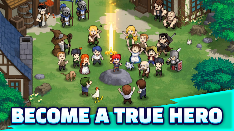 #4. Hero Raid : Idle RPG (Android) By: gameberry studio(Idle RPG, Simulation)