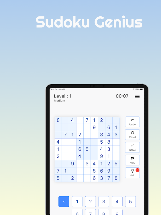 #8. Sudoku Genius (Android) By: Onyxsio