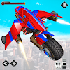 Light Bike Flying Stunts icon