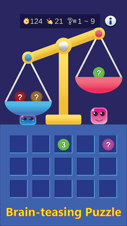 #3. Super Balance: Number Puzzle (Android) By: Aqua Chicken Games