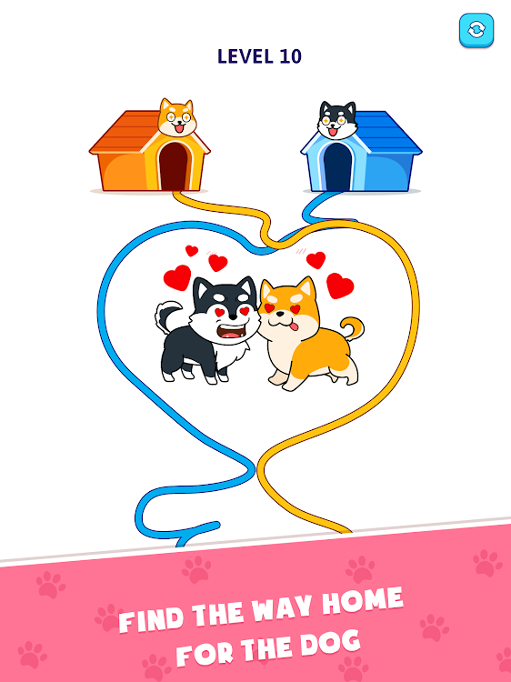 #6. Doge Rush : Draw Home Puzzle (Android) By: TERAs Games