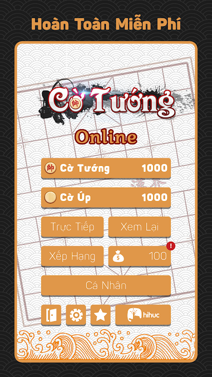 #10. Cờ Tướng Online - Cờ Úp Online (Android) By: hihuc.com