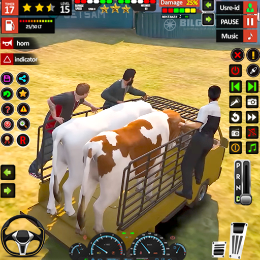 #9. Animal Cargo Truck Transport (Android) By: Euro Games Hub