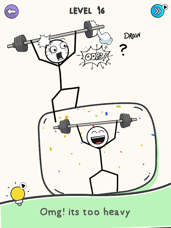 #2. Draw one part: DOP Draw Line (Android) By: Puzzle Go