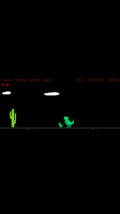 #4. Dino v. Cactus: Allstars Jump (Android) By: DegerGames