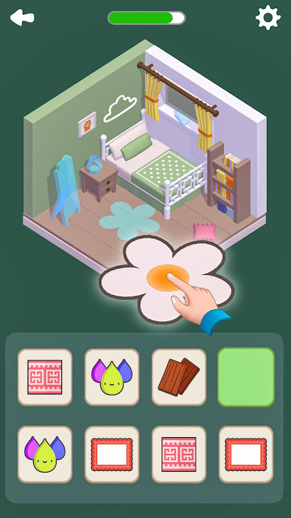 #3. Decore Room Merge (Android) By: Avari Games Studio